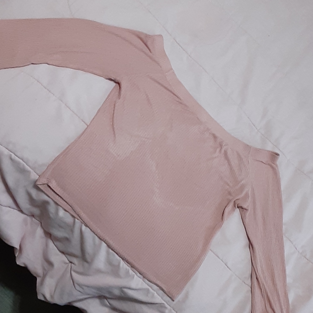 Pink Crop Top